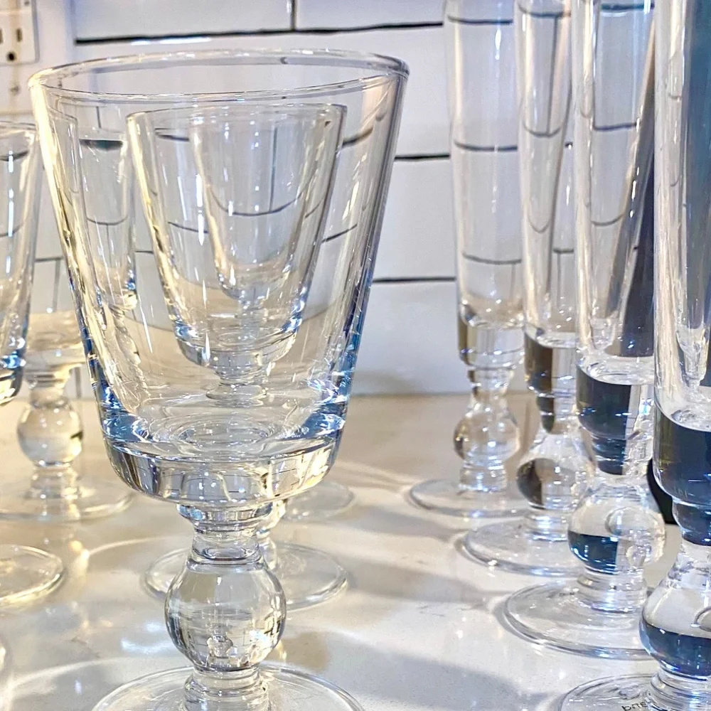 Restoration Hardware glassware
